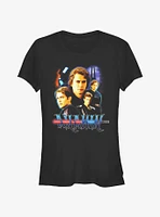 Star Wars Anakin Collage Girls T-Shirt