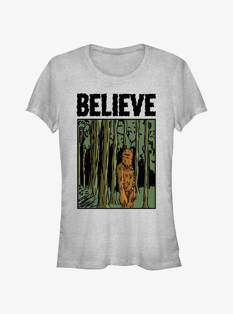 Star Wars Believe Chewie Girls T-Shirt