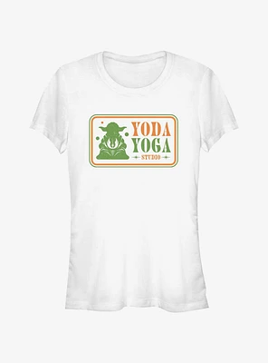 Star Wars Yoda Yoga Studio Girls T-Shirt