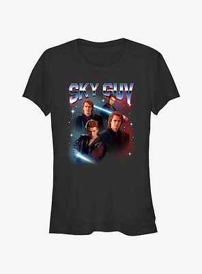Star Wars Sky Guy Anakin Girls T-Shirt