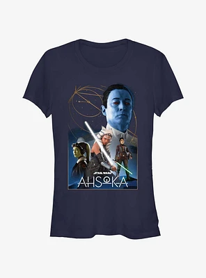 Star Wars Ahsoka Poster Girls T-Shirt