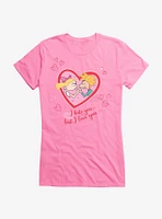 Hey Arnold! I Hate You? But Love Girls T-Shirt