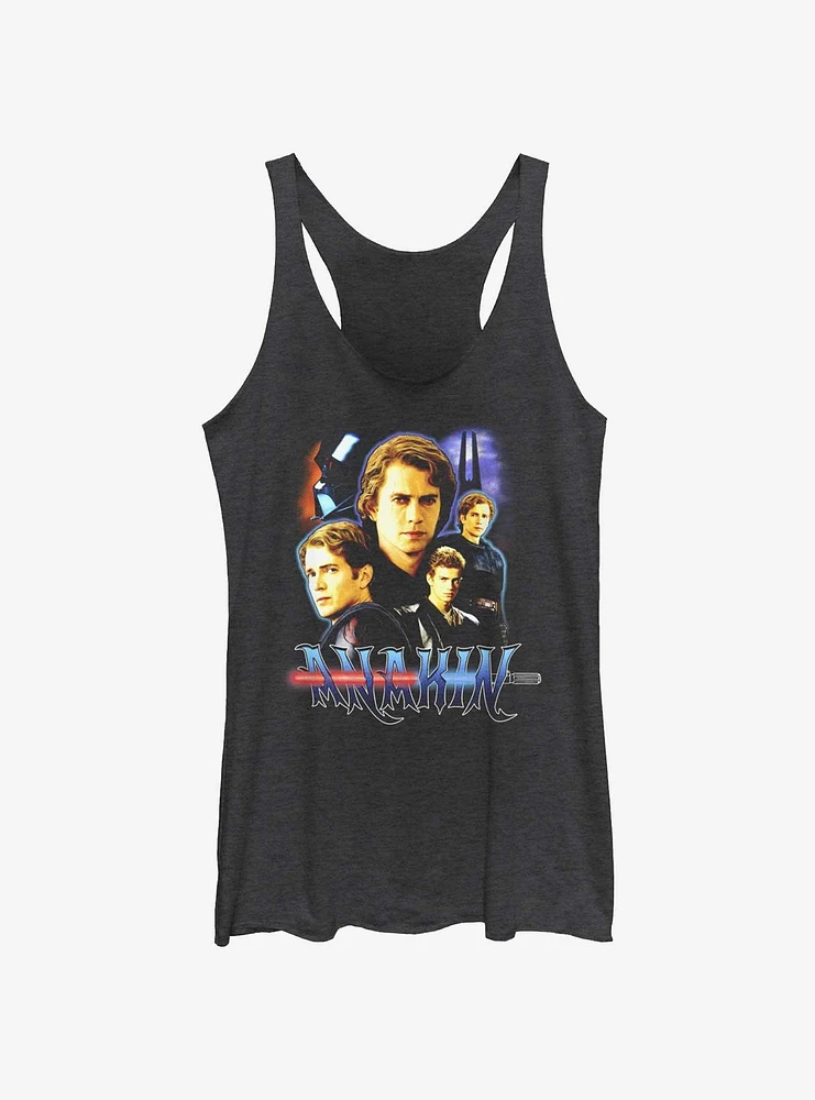 Star Wars Anakin Collage Girls Tank