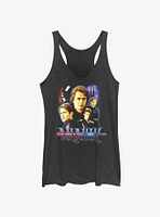 Star Wars Anakin Collage Girls Tank