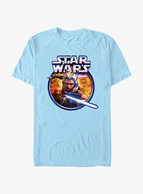 Star Wars: The Clone Wars Ahsoka Jedi Fire T-Shirt