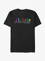 Star Wars: The Clone Wars Colorful Jedi Logo T-Shirt