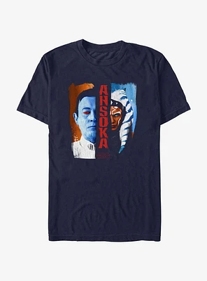 Star Wars Complimentary Conflict Thrawn and Ahsoka T-Shirt