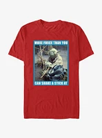 Star Wars Yoda More Force Than You T-Shirt