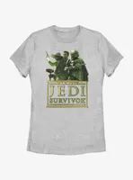 Star Wars Jedi: Survivor Trio Caij Cal and Boba Womens T-Shirt