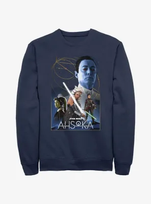 Star Wars Ahsoka Poster Sweatshirt