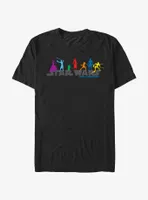 Star Wars: The Clone Wars Colorful Jedi Logo T-Shirt