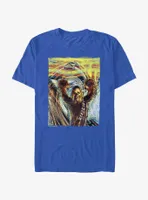 Star Wars Chewie Scared Painting T-Shirt