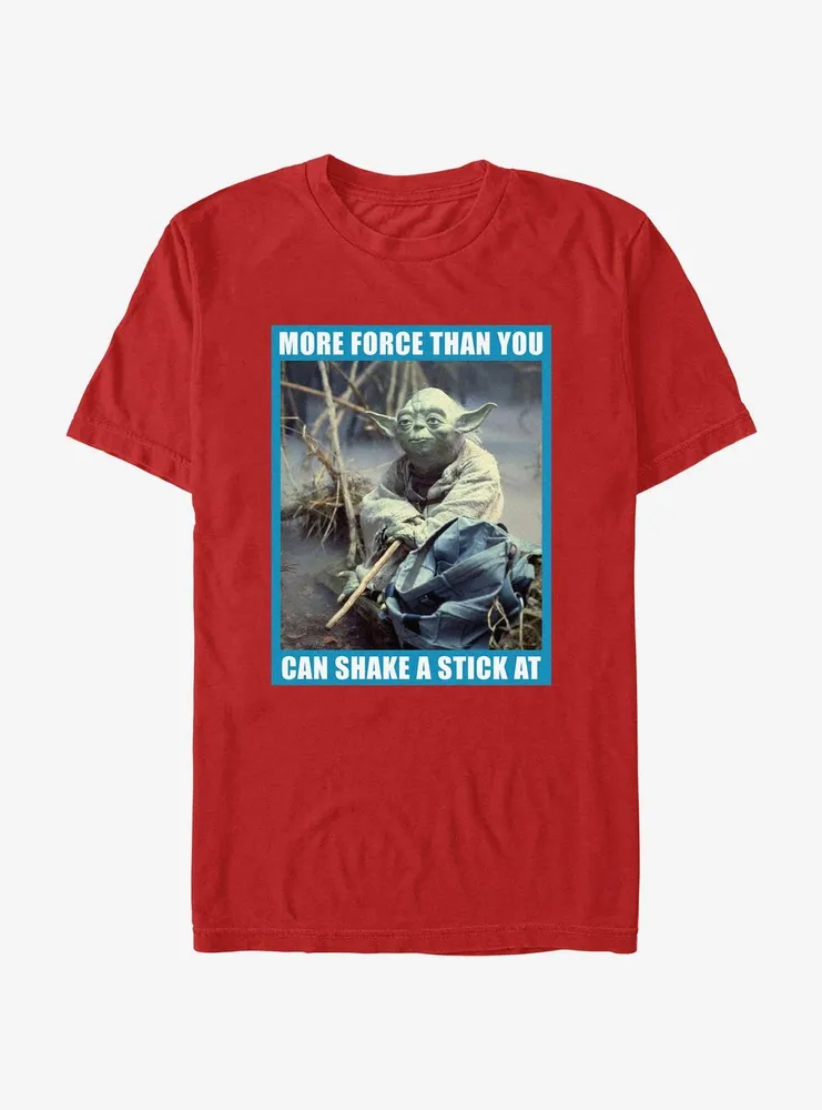 Star Wars Yoda More Force Than You T-Shirt