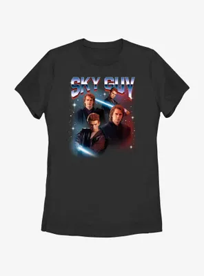 Star Wars Sky Guy Anakin Womens T-Shirt