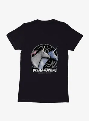 Charlie The Unicorn Dream Machine Womens T-Shirt