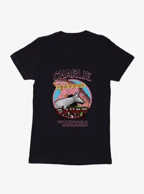 Charlie The Unicorn Candy Mountain Womens T-Shirt