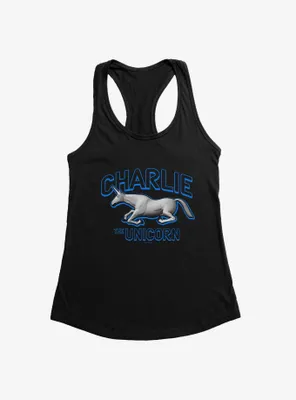 Charlie The Unicorn Stitches Womens Tank Top