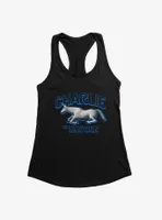 Charlie The Unicorn Stitches Womens Tank Top