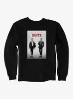 Suits Nothing's Ever Black And White Sweatshirt