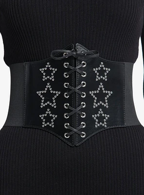 Star Rhinestone Corset