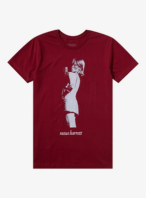 Nessa Barrett Standing Portrait Boyfriend Fit Girls T-Shirt
