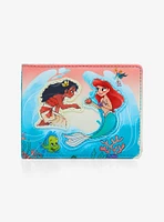 Loungefly Disney Princess Moana & Ariel Small Wallet - BoxLunch Exclusive