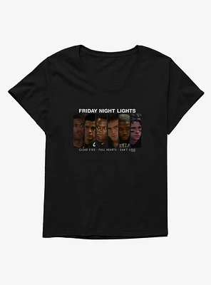 Friday Night Lights Team Panels Girls T-Shirt Plus