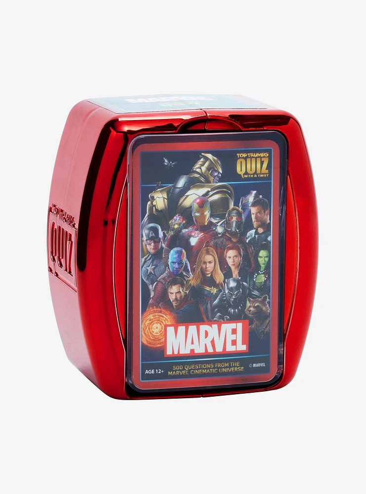 Marvel Cinematic Universe Top Trumps Quiz Game