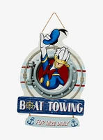 Disney Donald Duck Boat Towing Hanging Wall Sign - BoxLunch Exclusive