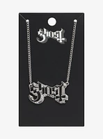 Ghost Nameplate Necklace