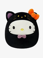 Squishmallows Hello Kitty Black Cat Plush