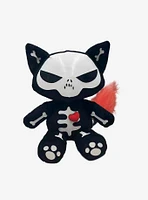 Emily The Strange Sabbath Skeleton Cat Plush