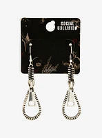 Social Collision Zipper Pull Earrings