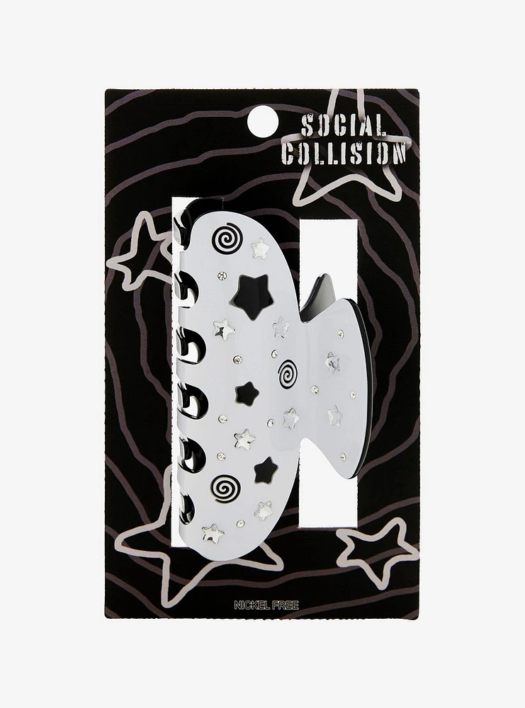 Social Collision Star Swirl Claw Hair Clip