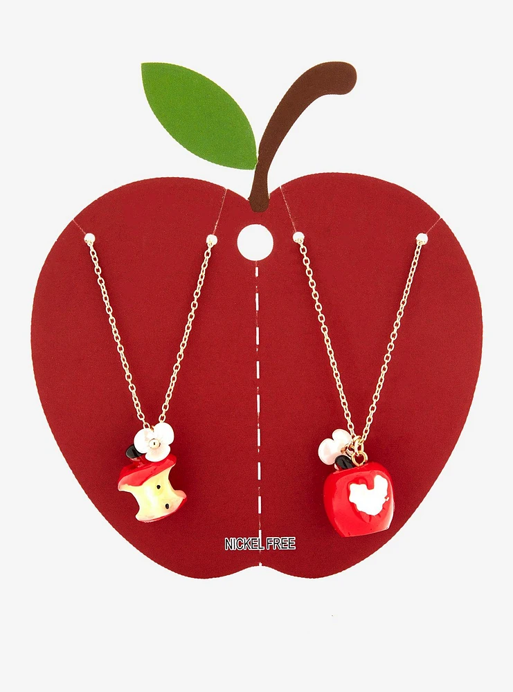Sweet Society Apple Core Best Friend Necklace Set
