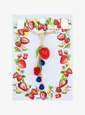 Sweet Society Cascading Berries Necklace