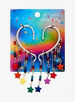 Sweet Society Rainbow Star Ear Cuff Set