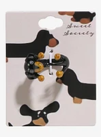 Sweet Society Dachshund Wrap Ring