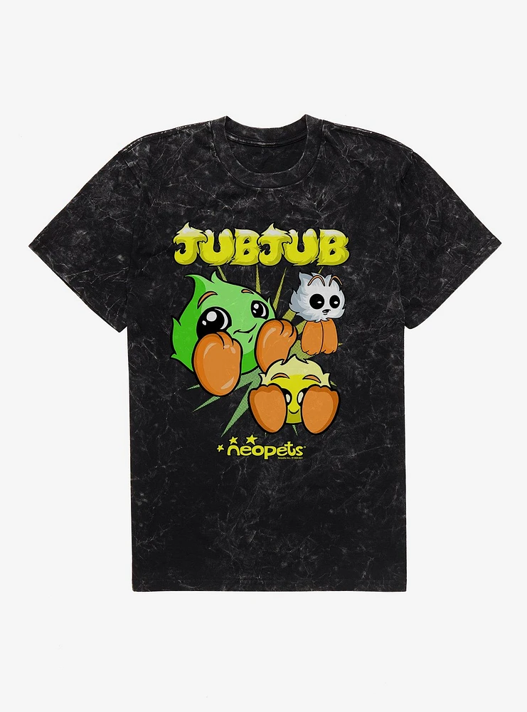 Neopets JubJub Mineral Wash T-Shirt