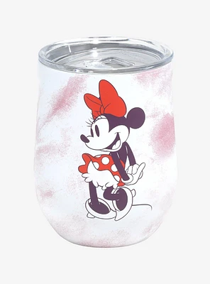 Corkcicle Disney Minnie Mouse Tie Dye Stemless Wine Glass