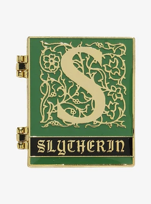 Loungefly Harry Potter Slytherin Hinge Book Enamel Pin — BoxLunch Exclusive