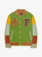 Loungefly Star Wars Boba Fett Varsity Jacket Enamel Pin - BoxLunch Exclusive