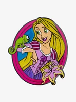 Loungefly Disney Tangled Rapunzel & Pascal Portrait Enamel Pin - BoxLunch Exclusive