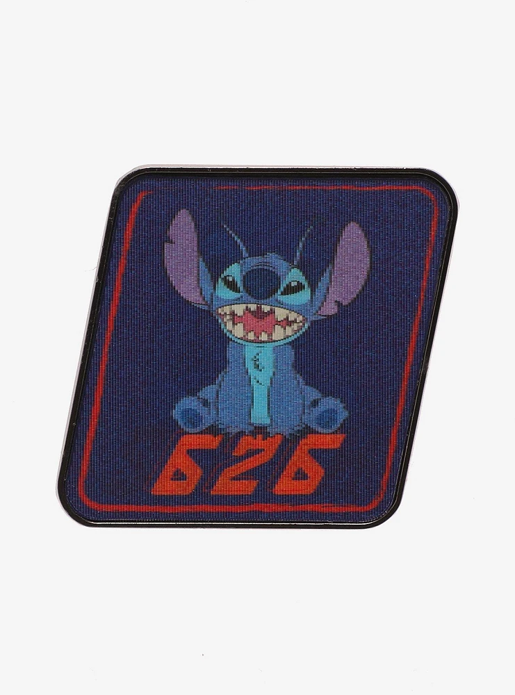 Loungefly Disney Lilo & Stitch Lenticular Portrait Enamel Pin - BoxLunch Exclusive