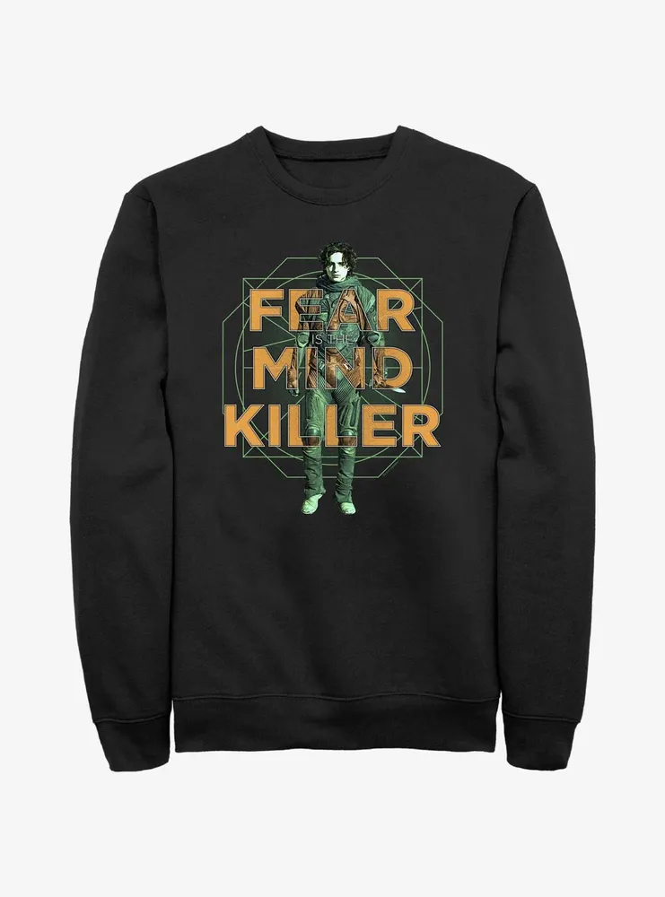 Dune Fear Is The Mind Killer Geometric Sweatshirt