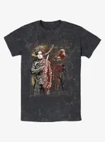 Dune Fremen Stillsuit Infographic Mineral Wash T-Shirt