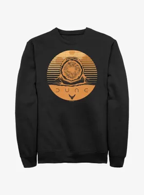 Dune Arrakis Sandworm Stamp Sweatshirt