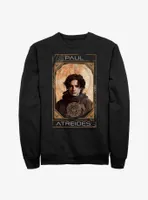 Dune Paul Atreides Info Portrait Sweatshirt