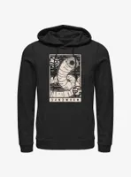 Dune Sandworm Illustration Hoodie