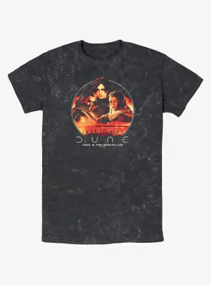 Dune Characters Circle Icon Mineral Wash T-Shirt